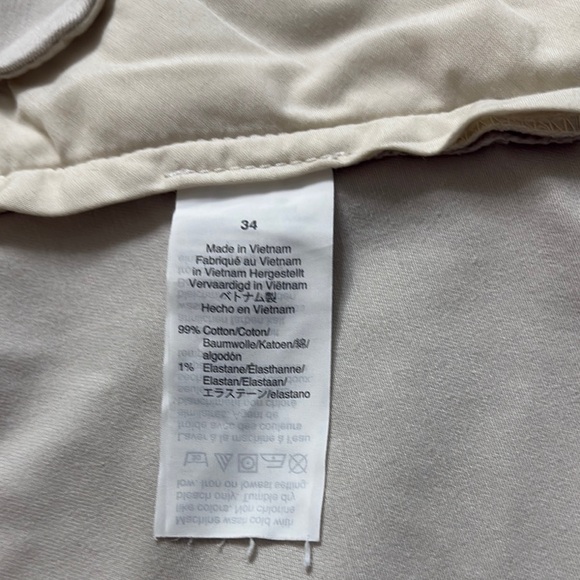 J. Crew Tan Flat Front Shorts Lightweight Cotton 34 - Picture 4 of 6